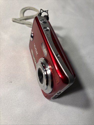 Vivitar Digital Camera Vivicam 8025 8.1MP Red Not Tested But Has Battery - Picture 2 of 5