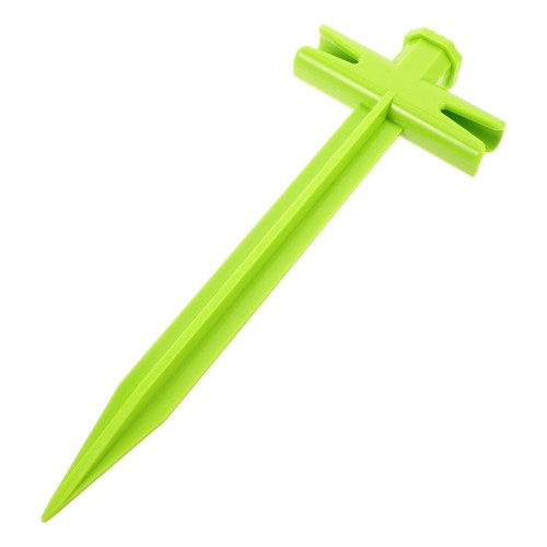Picchetti di ancoraggio a spirale per paesaggio, 20,3 cm, in plastica