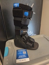 New Black United Ortho Air Cam Walker Fracture Boot Size Small