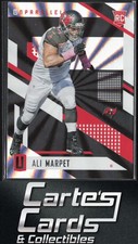 Ali Marpet 2017 Panini Unparalleled #158 Rainbow Spikes Tampa Bay Buccaneers RC