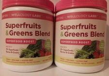 WELLOLOGY LABS™ Superfruits & Greens Blend Superfood Boost 25+ SuperFoods 2 Pack
