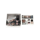 Cosmetic Beauty Box Silver 11 Pcs Makeup Set Gift Case Makeup Kit 00707-Free P&P