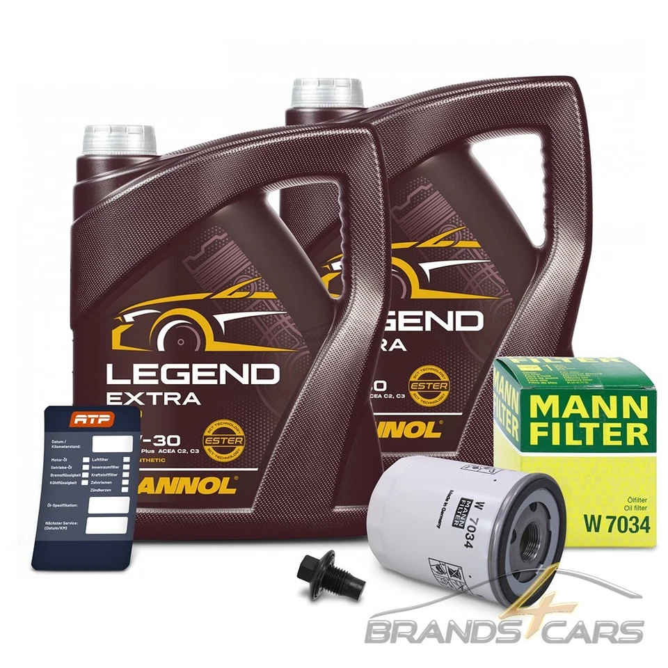 MANN-FILTER ÖLFILTER +10l 0W-30 FÜR FORD TOURNEO TRANSIT 2.0 EcoBlue BJ AB 2015