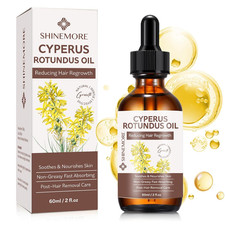 Cyperus Rotundus Oil for Hair Removal: Hair Growth Inhibitor Organic Cyperus Oil