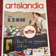 PROGRAM THREE DAYS OF RAIN SASHA ROIZ SILAS WEIR MITCHELL PORTLAND CENTER STAGE