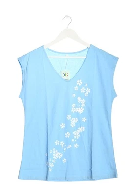 MARIA GABRIELLE Shirt basique Dames Haut T EU 40 bleu style décontracté - Photo 1/4