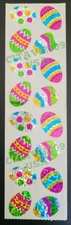 HAMBLY STUDIOS STICKERS PRISMATIC SHEET EASTER EGGS COLLECTIBLE RETIRED RARE