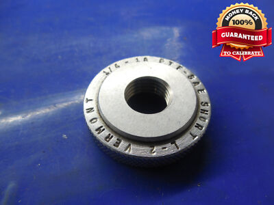 1/4 18 PTF SAE SHORT L2 VERMONT PIPE THREAD RING GAGE .25 PTF-SAE L-2 .250-18