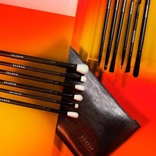 MORPHE EYE OBSESSED 12-PIECE EYE BRUSH COLLECTION  BAG