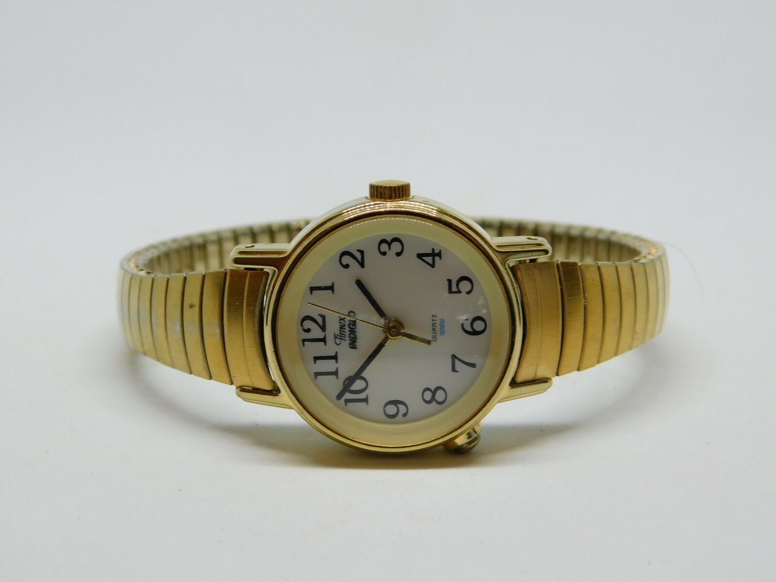 Timex Indiglo Gold Tone Quartz Analog Ladies Watch eBay
