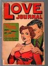 Love Journal #13 1952-Our-pre-code romance-spicy art-G