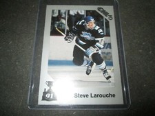 1991 7th Inning Sketch CHL Memorial Cup STEVE LAROUCHE  #29 CHICOUTIMI
