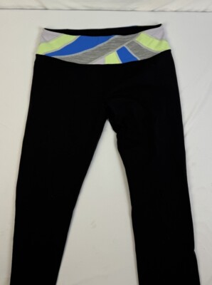 Lululemon Leggings Womens 8 Black Activewear Athletic Workout Running