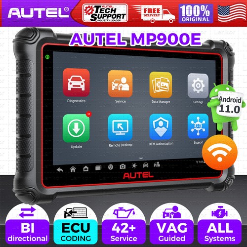 Autel MaxiPRO MP900E Automotive Scanner Active Test Coding Newer of MP808 BT PRO