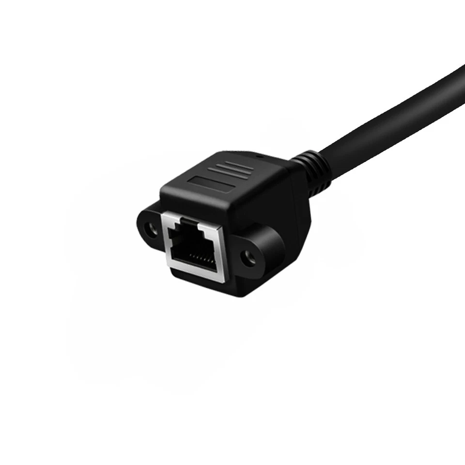 DMX Cable Dual 3 Pin XLR Female to RJ45 Y Splitter Network Breakout Cable  - Image 3 of 4