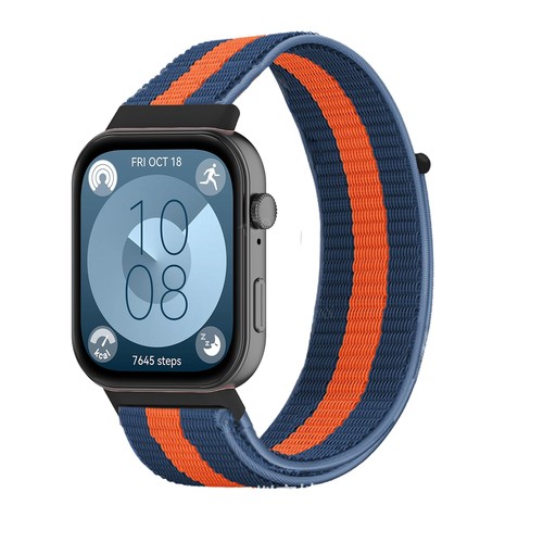 Nylon Loop Strap For Huawei Watch Fit 3/Fit 4/4Pro Breathable Bracelet Wristband - Picture 17 of 53