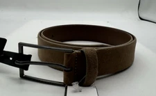 Hugo Boss Calindo Suede Belt Light Brown Size 85 cm 32 In