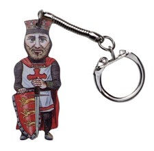 Crusader Knight Keyring - Crusaders - Knights Templar Keyring - H8-K