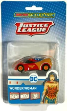 2019 Micro Scalextric HO Slot Car 9V Wonder Woman Runs 'OK' at15V Justice League