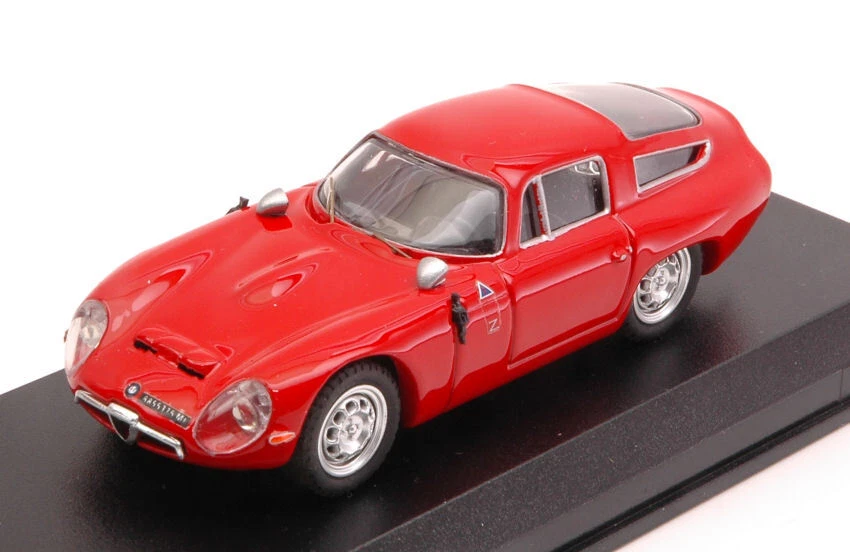 Best Model ALFA ROMEO TZ1 1963 PROVA RED 1:43