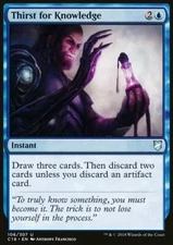 Magic the Gathering MTG Thirst for Knowledge (106) Commander 2018   LP