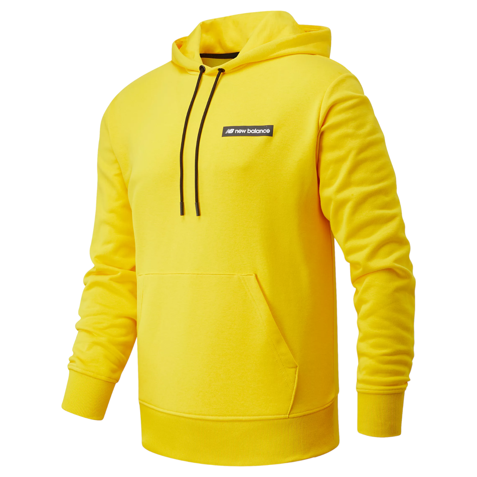 NEW BALANCE NB SPORT STYLE OPTIKS HOODIE YELLOW PULLOVER FLEECE SWEAT  GRAPHIC | eBay