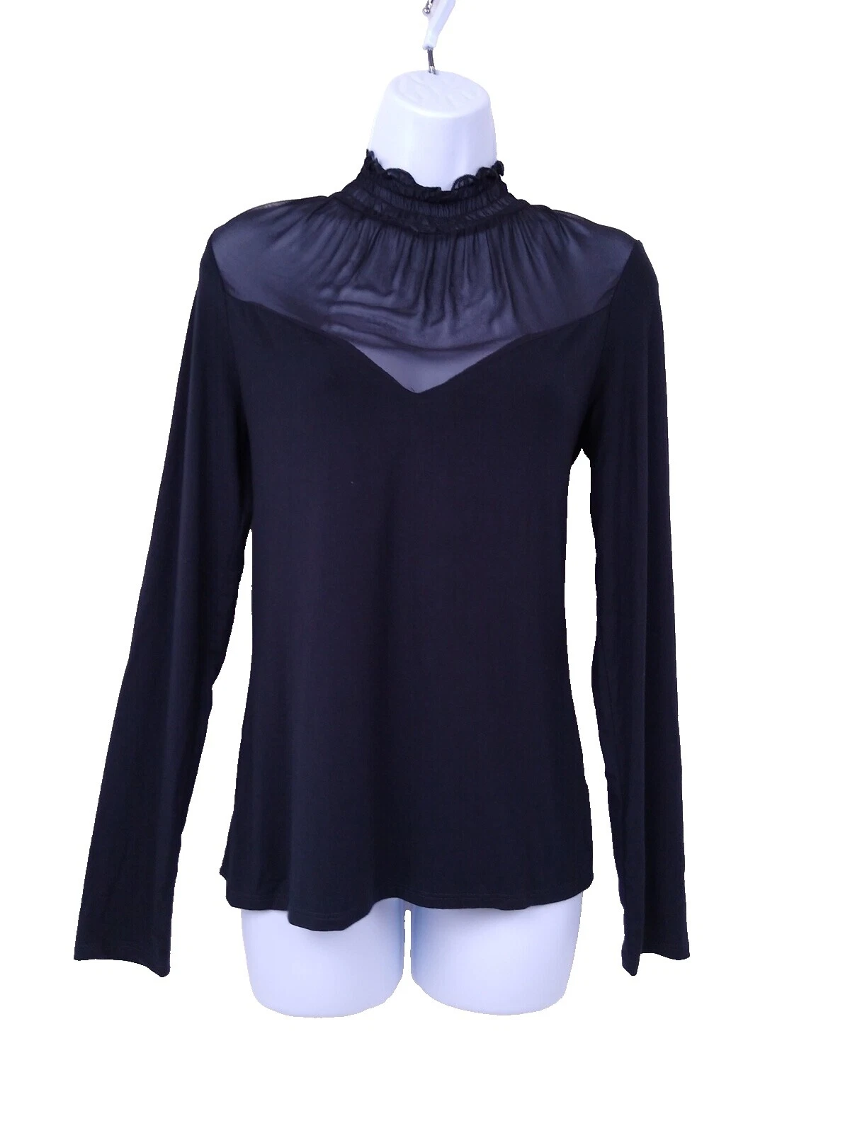 Top de viscosa Gótico para Mujer