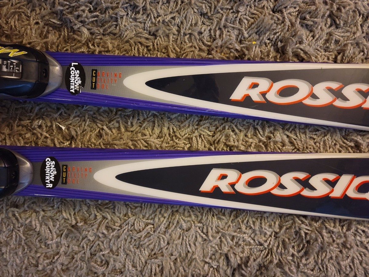Rossignol Cut 10.4 Steering Skis 162cm W/ Marker Bindings