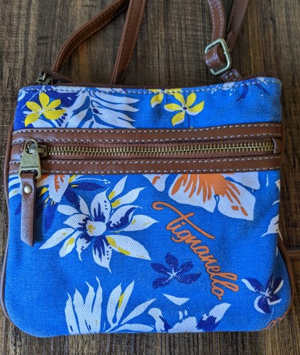Tignanello crossbody blue/multi color floral - Picture 3 of 10