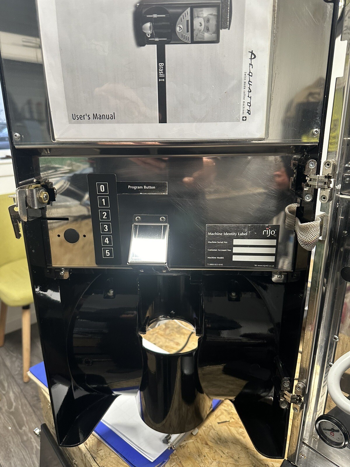 Rijo 42 Coffee Machine Aequator Brasil Bean to Cup. Excellent Condition