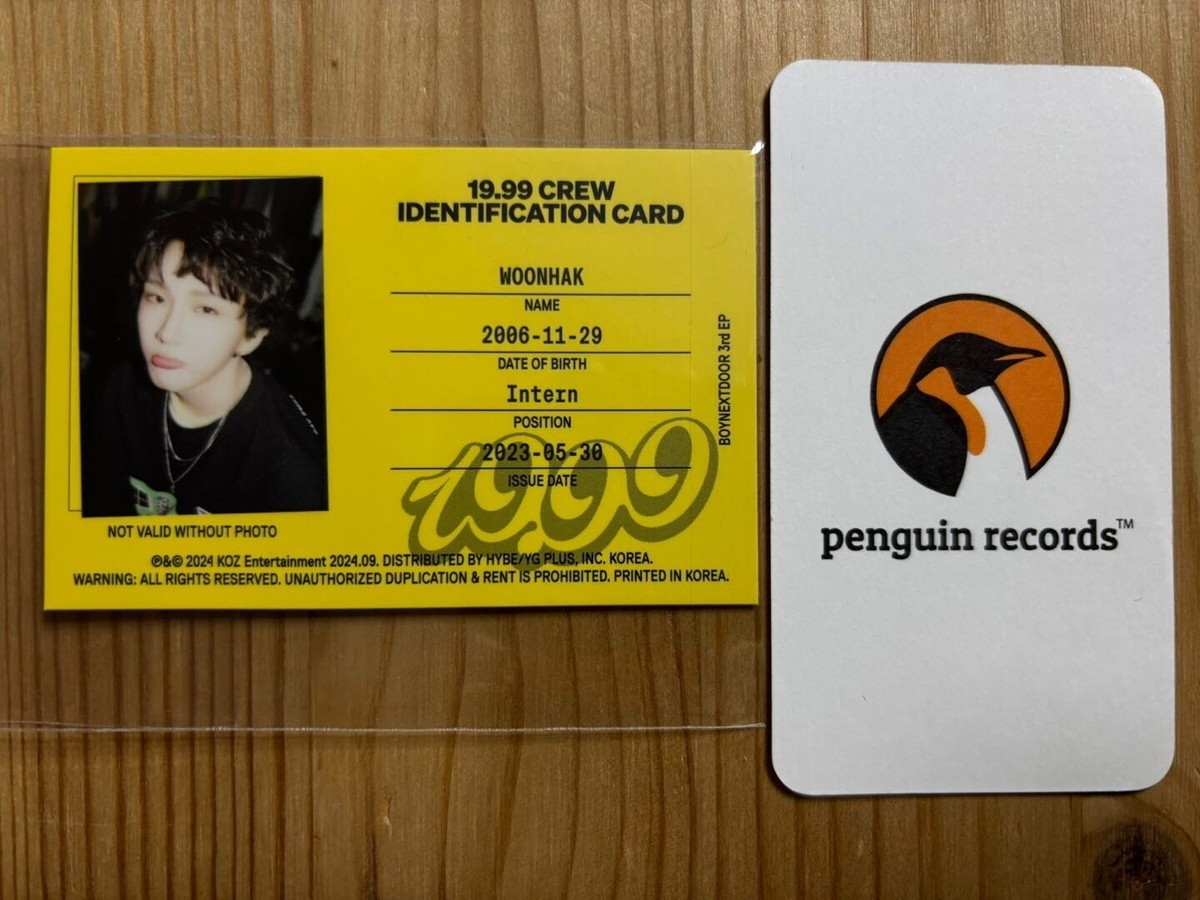 BOYNEXTDOOR - 3rd EP 19.99 WEVERSE SHOP POB PHOTO CARD | eBay