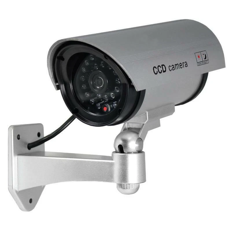 Dummy Security Camera Fake 5 Inch IR Flashing Light Surveillance CCTV Indoor - Image 4 of 4