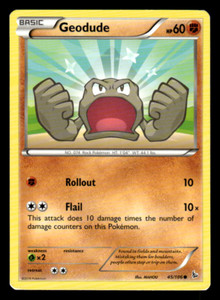 Geodude 43/83 (NM, Pokemon Card, Generations, 2016, Fighting, Common)