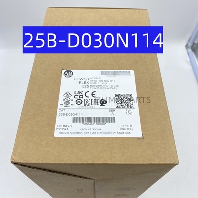 AB 25B-D030N114 NEW 25BD030N114 Power Flex 525 AC Drive 480V 20HP New TX STOCK