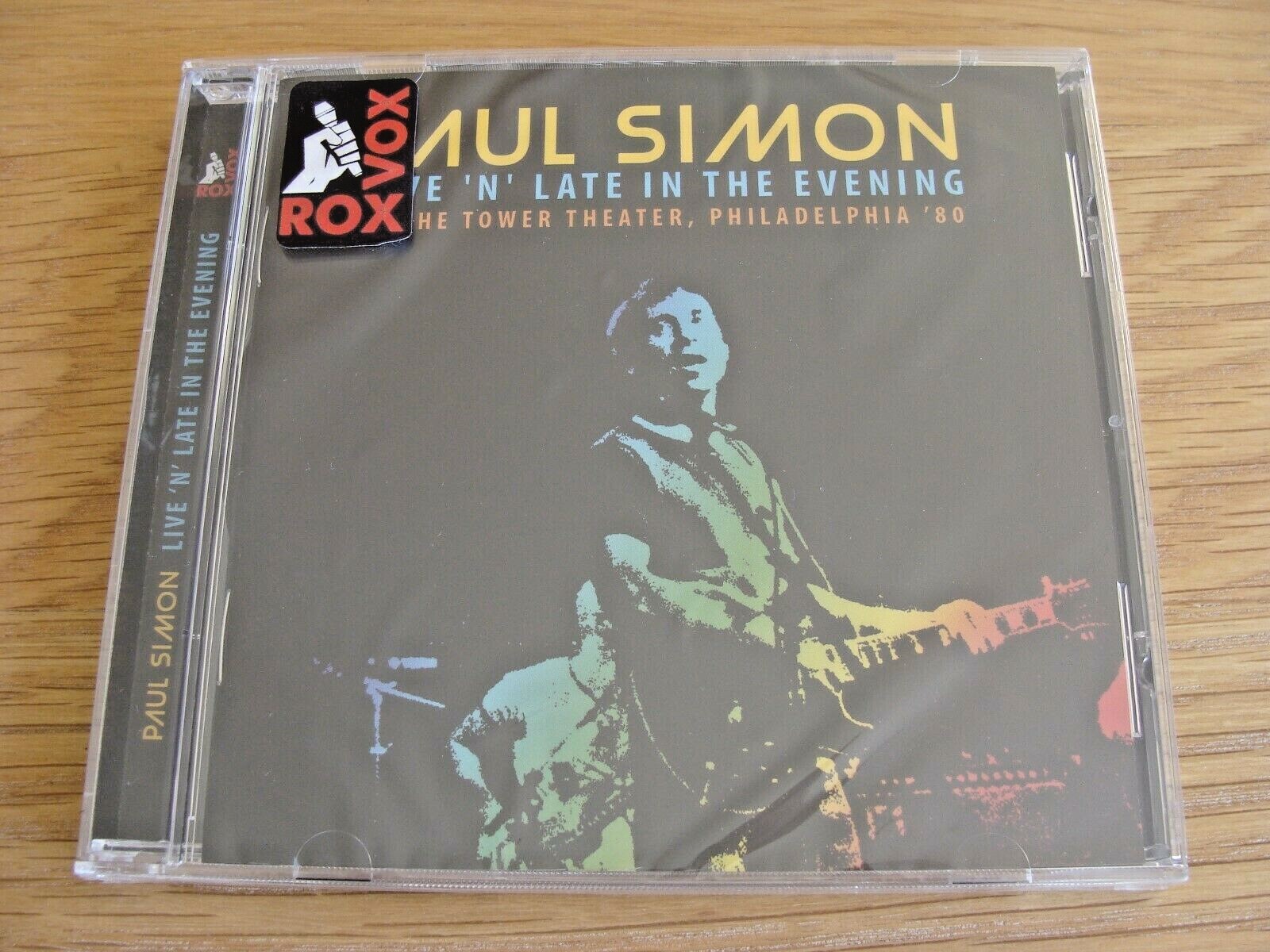 CD Album: Paul Simon : Live 'N' Late In the Evening Philadelphia 1980 : Sealed