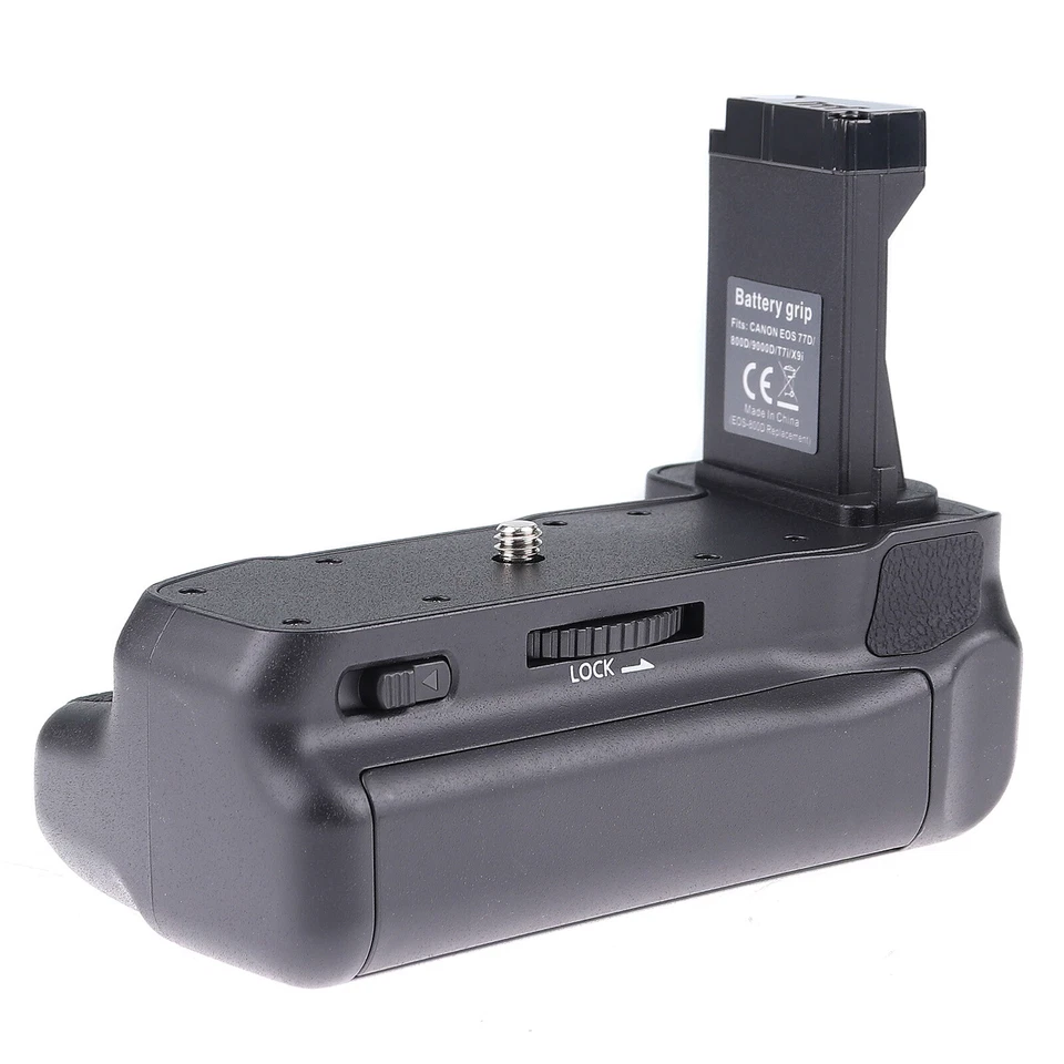 Pro Vertical Power Battery Grip For Canon EOS 800D/Rebel T7i 77D/Kiss X9i Camera - Image 3 of 4