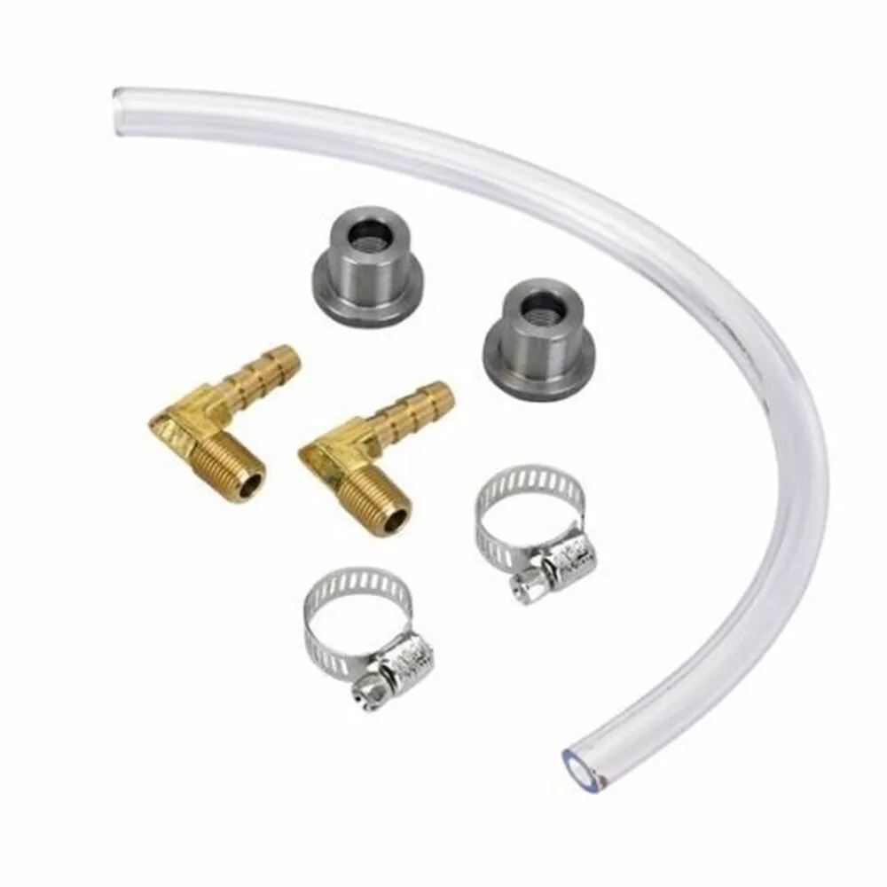1 Set Motorcycle Gas Tank Fuel Sight Gauge Pipe Tube Kits W/ Brass Text  Fittings | eBay