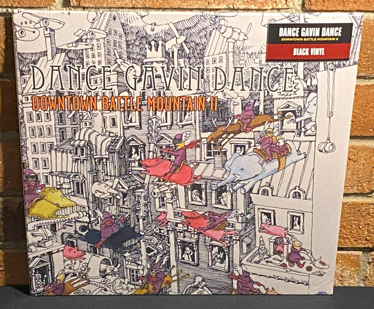 DANCE GAVIN DANCE - Downtown Battle Mountain II, Ltd BLACK VINYL