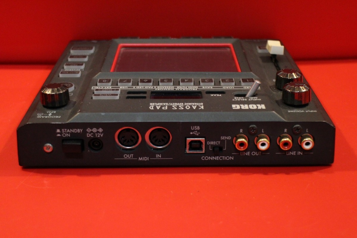 USED Korg KP-3 KAOSS PAD KP 3 Dynamic Effect Sampler sequencer