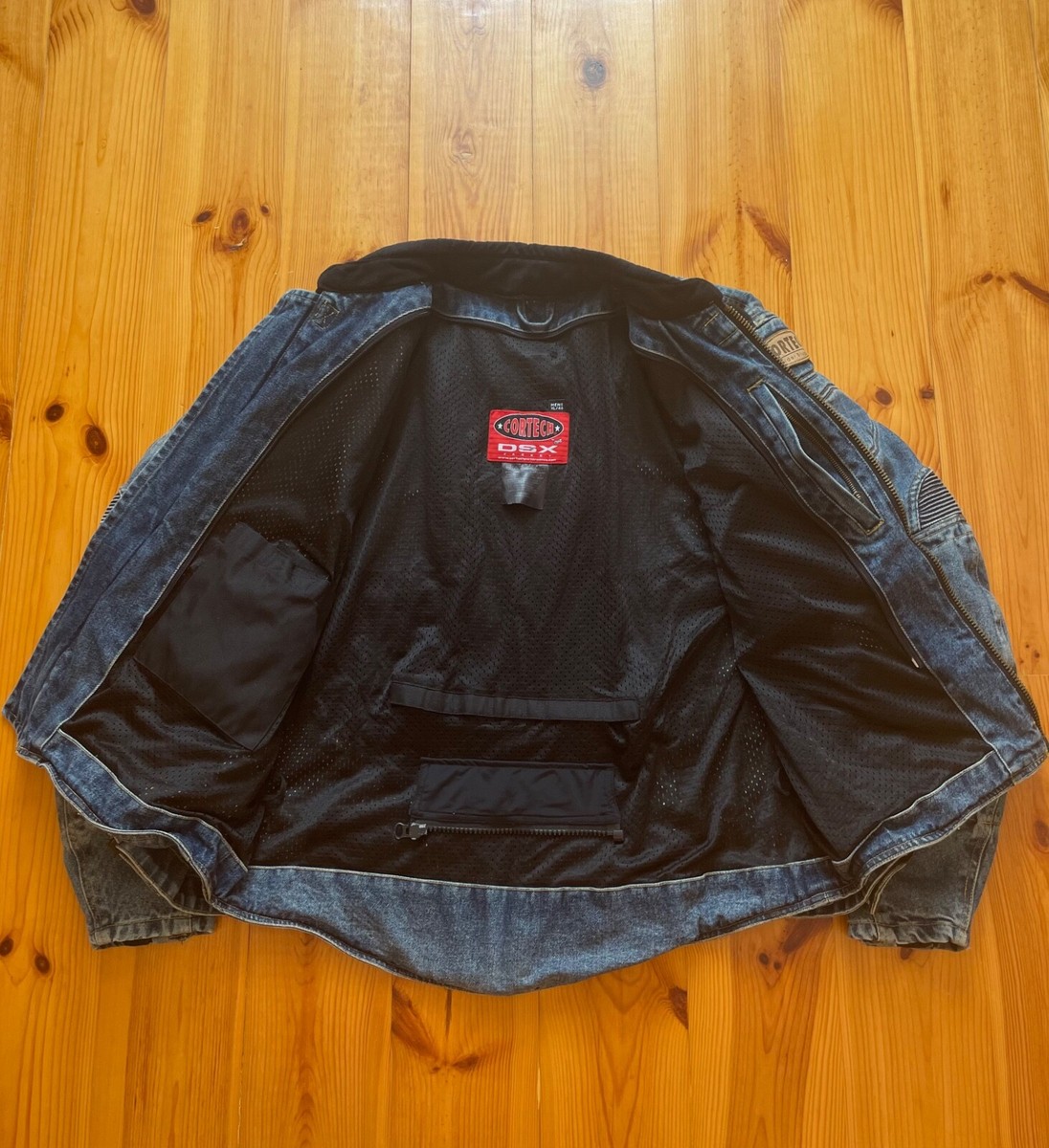CORTECH DSX Denim Armored Jacket Men's Sz XL 46 Rider Motorcycle