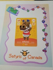 Alfonso #153 Animal Crossing Amiibo Card A...