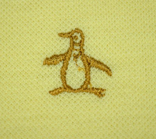 Penguin Shirt VTG Grand Slam Munsingwear 60s Yellow Ringer T-Shirt M/L Grunge