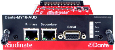 YAMAHA MY16-AUD Audinate Dante Audio Interface Card / TOP + 1J GEWÄHRLEISTUNG  