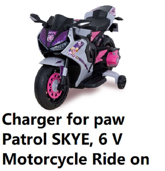 Skyebikes 電動車 新品 🔥ac power supply battery Charger For 6v paw Patrol SKYE