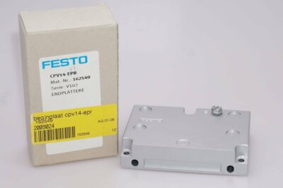 Festo  CPV14-EPR  162549   Endplatte OVP, NEU