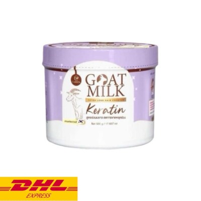 Goat Milk Keratin Premium Hair Treatment Nourishing for Dry Damage Carista 500g 
