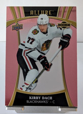 2019-20 UD Allure Hockey Pink SP Rookie Kirby Dach #107 Blackhawks Canadiens RC