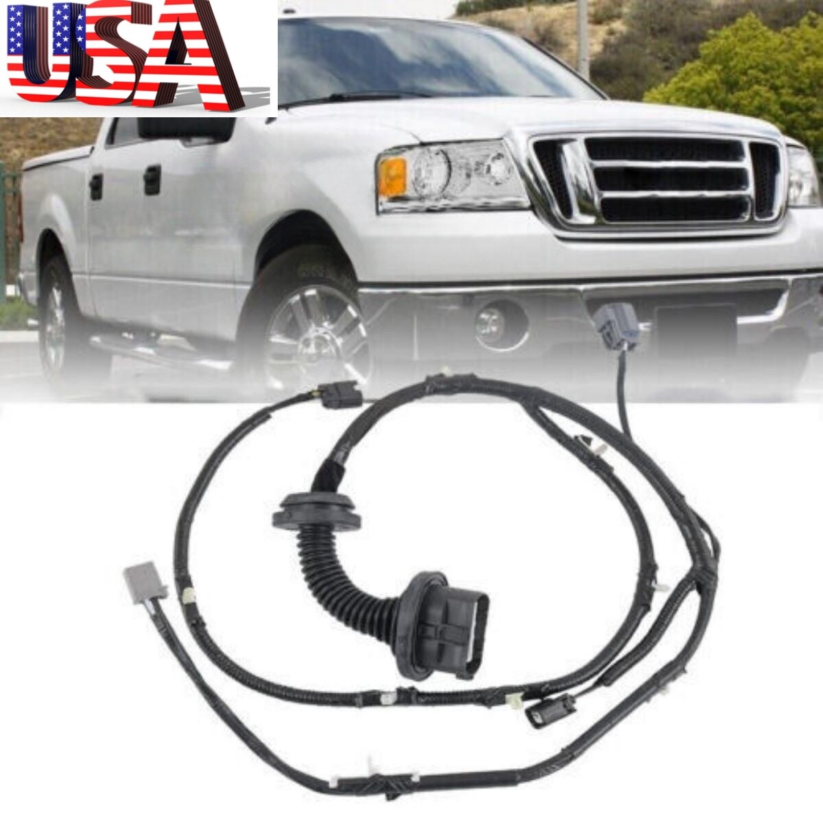 Rear Passenger Side Door Jumper Wire Harness for Ford F150 20092014 Crew Cab