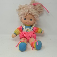 Vintage 1983 Rainbow Brite 'Tickled Pink' Stuffed Baby Doll Hallmark Plush 15"