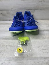 Men's Nike Zoom Rival Shoes Blue Track  Field Spikes DC8749-401 Size: 9 New 